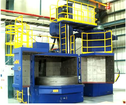 Машина Derust взрывного устройства Turntable роторная 2654*560mm стальная снятая очищая