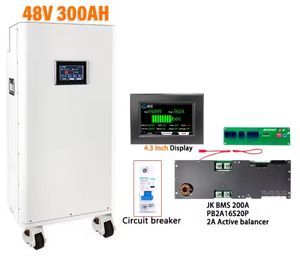 48V51.2V300ah Home Energy Storage Solar Mobile 15kwh Lithium Iron Phosphate Battery