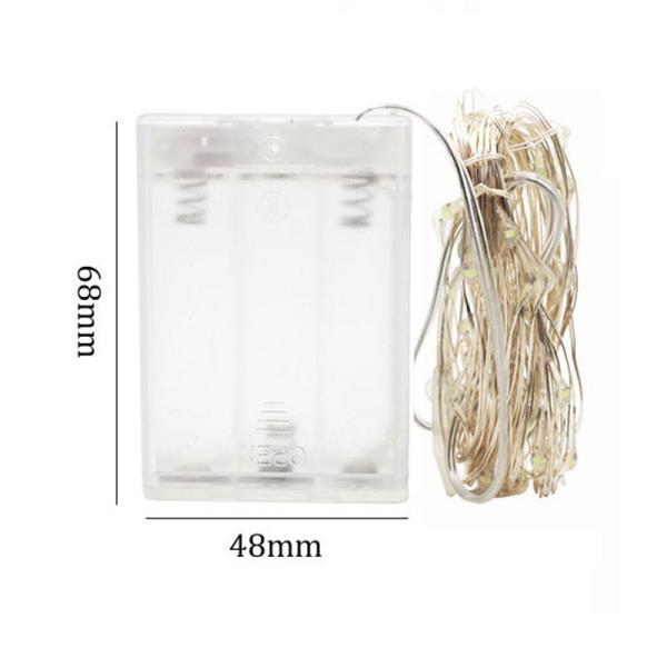 2M 5M 10M AA Battery Operated Christmas Luces Navidad Wedding Party Decoration Fairy Copper Wire LED Decorative Lights String