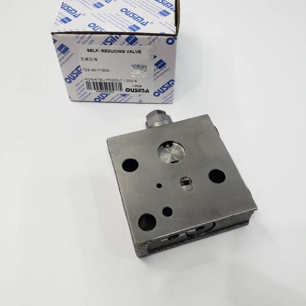 Excavador hidráulico del traje PC200-7 PC200-8 de Valve 723-40-71900 del piloto de KOMATSU