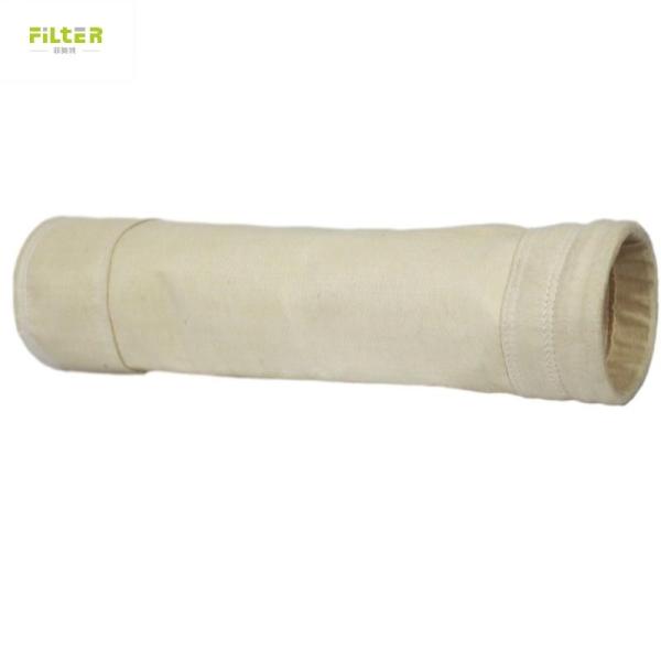 Saco de filtro industrial Nomex para planta de asfalto Anti-abrasão Anti ácido Anti alcalino