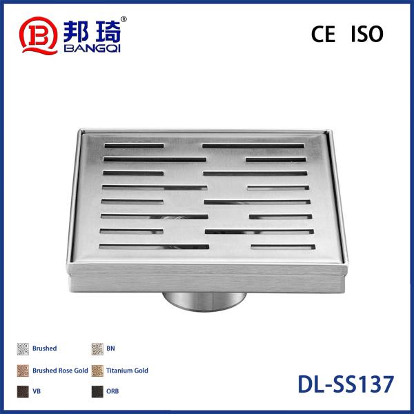DL-SS137 Drainage de plancher en acier inoxydable européen