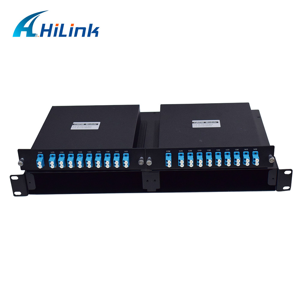 Слот модуля 1270-1610nm 1U LGX 2 18CH CWDM с определенными размерами половиной в 1 кассете