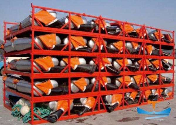 Fire Proof Floating Containment Boom , Oil Booms And Skimmers 2.5m Width
