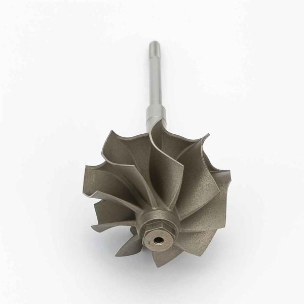 MS-TECH MGT2256 Arbre de roue de la turbine Ind 50 mm Exd 44.12 mm Lames 9 pour les améliorations de turbo