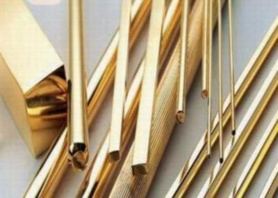Bright Surface Anodized Aluminum Steel Bar 5A06 Golden Color