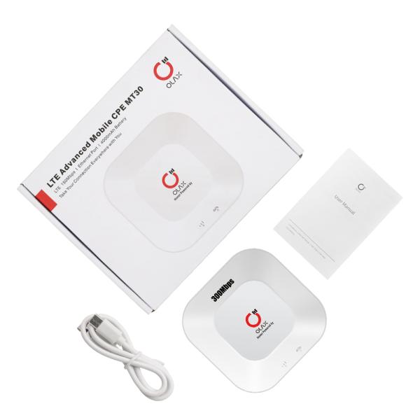 OLAX MT30 Беспроводные модемы MIFIs 150 Мбит/с мобильный Wi-Fi 4000 мАч аккумулятор 4G Wi-Fi маршрутизатор со слотом для sim-карты