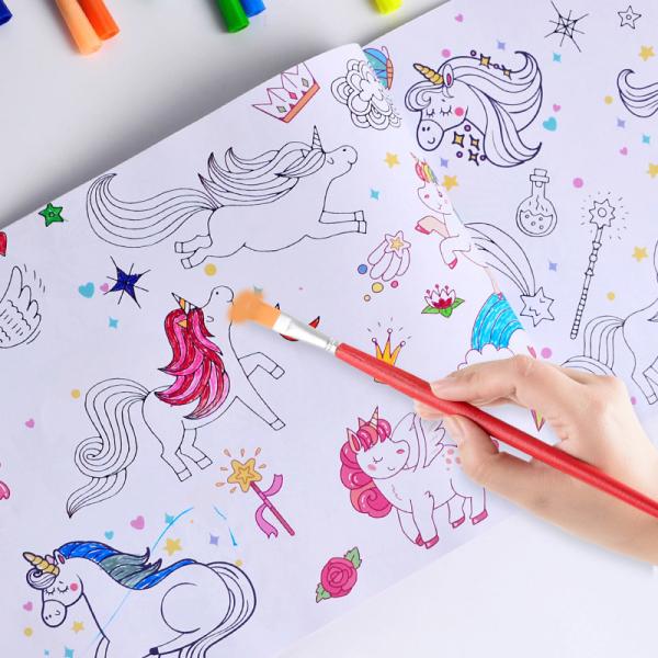 Livro infantil do livro para colorir de forma de Panda Juniors 2021 que imprime o livro de enchimento colorindo para crianças