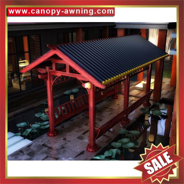 Public garden park villa hotel alu Aluminium alloy metal gazebo pavilion kiosk pergola-beautiful sunshade shelter!