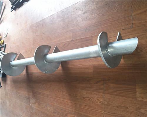 High Strength Grounding And Earthing Products House Foundation Helical Screw Piles