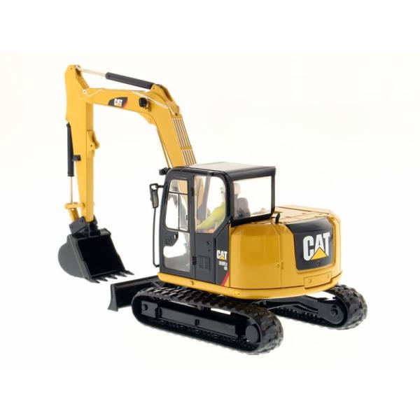 Diecast Masters Hydraulic Excavator Model with Tools Alloy Construction Vehicle 1/32 Scale 85239C