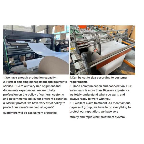 Карточная доска Ningbo C2S с двусторонним покрытием для печати или коробки в листах или рулонах