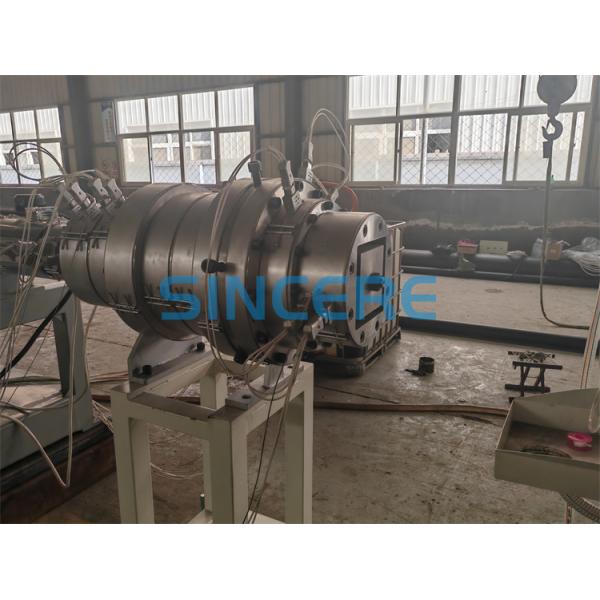 Large Diameter HDPE Hollow Wall Spiral Tube Extrusion Line