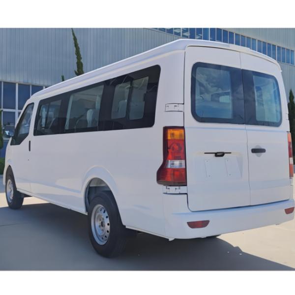 LHD/RHD Electric Mini Bus 5.4 Meters, 7-14 Passenger Van Range Up To 200Km