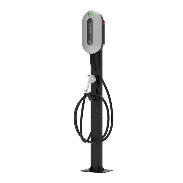 AC Charger Wallmount 7kW 11kW 22kW AC EV Wallbox Charging Station CE Type-2 Socket Public Ocpp Electric Vehicle Charging Pile