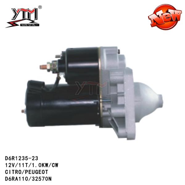 Мотор стартера двигателя D6RA110 Citroen Пежо 12V 0986021651 RNLD6RA110