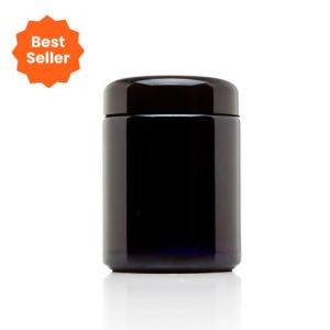 250 мл Классическая бутылка с винтовым верхом с широким ртом УФ стеклянная бутылка