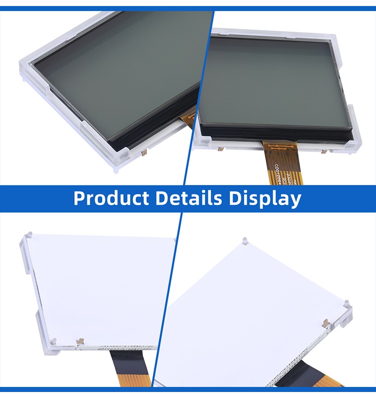 Grey Film Standard Screen ST7567 COG12864I2 Serial Communication Cog Matrix LCD Display Cog LCD Module