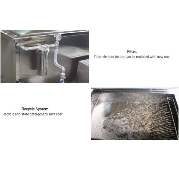 Сверхмощный коммерчески промышленный ультразвуковой уборщик с задвижкой масла может АГ - 480СТ