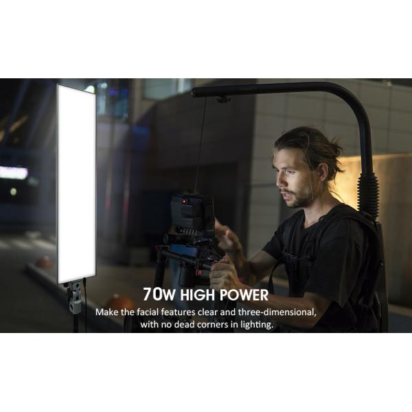 led portable flood lights 70W  Photographic Light 5800K for YouTube portable led work light