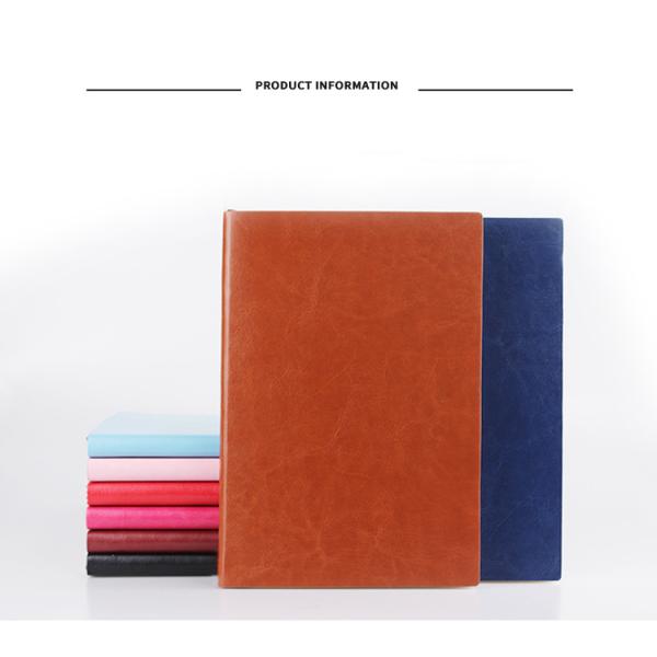 Офисные и школьные канцелярские принадлежности Размер А5 Внутренняя страница Кожа на заказ Цветные печатные тетради