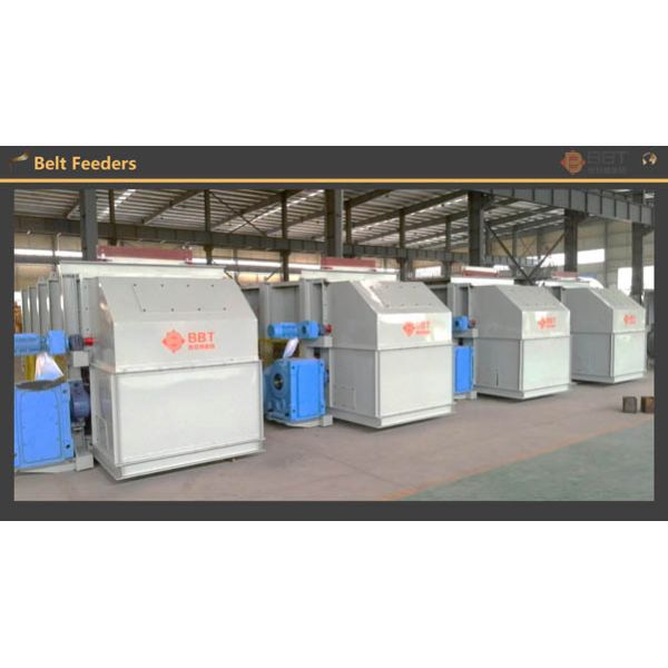 Clay hollow blocks making project 120 tons/h belt conveyor box feeder machine for full auto red clay brick making line