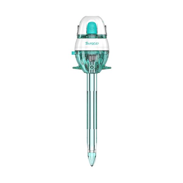 Surgsci Visible Tip Steel Tube Optical Trocar Plastic Cannula Disposable Laparoscopic Trocar