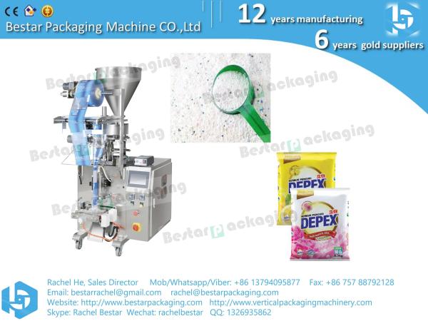 Detergent powder sachet packing machine [Bestar] small vertical packing machine with volumetric cup BSTV-160A