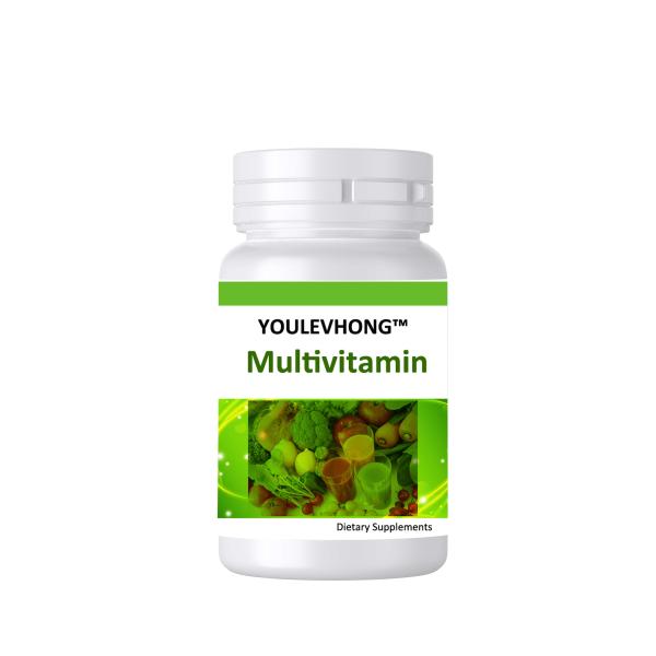 Multivitamin Complex Capsule Dietary Supplement Natural Health Beauty Biotin for Hair Skin
