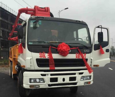 37 Meter Used Concrete Pump Truck 100m³/H 8.3mpa 12mpa Pressure