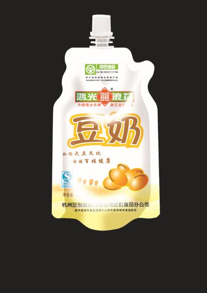 Clear Poly Aluminium Foil Stand Up Pouch Bags For Food , Liquid Pouch With Spout
