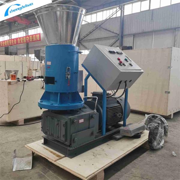 Moving Roller Wood Pellet Mill Machine 240-340 KG/H For Biomass Wooden Sawdust