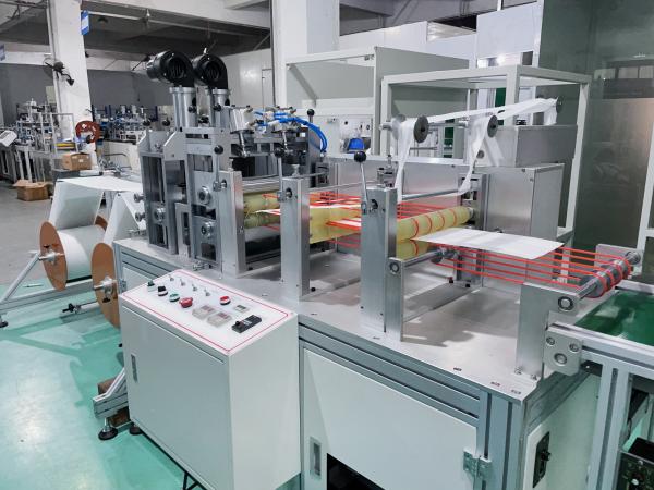 Full-automatic Trapezoidal Small Inner Bag Machine With 220v High Efficiency.0.6Mpa