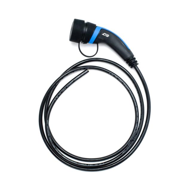 3.6KW 16A PBT ALLOY Type 2 Electric Car AC Fast Charger IEC 62196