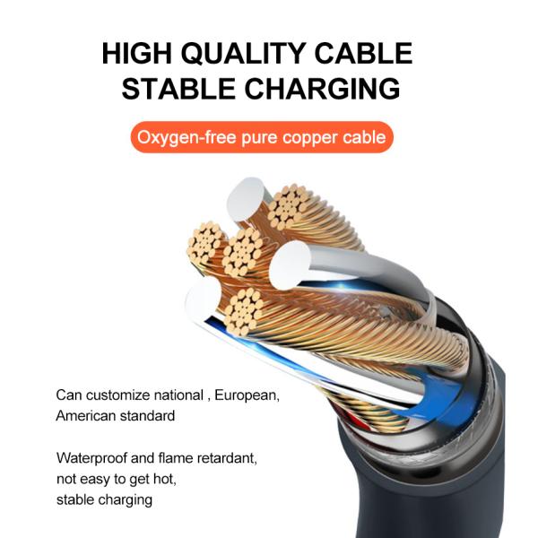 24A IP66 Portable AC EV Charger 3.5KW EVSE Electric Vehicle Supply Equipment