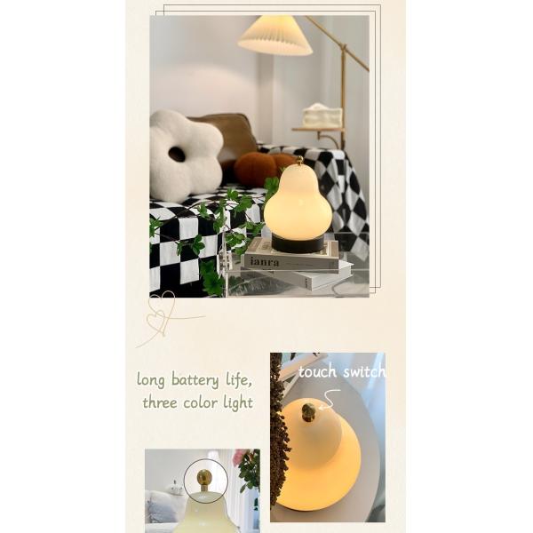 Nightlight касания французского ухода за больным спальни атмосферы лампы груши сливк поручая декоративный читая
