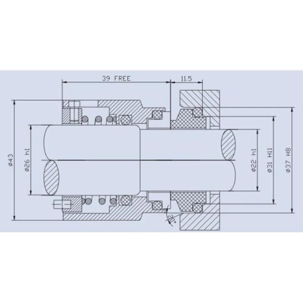 3126-181 уплотнение насоса 3127 Flygt