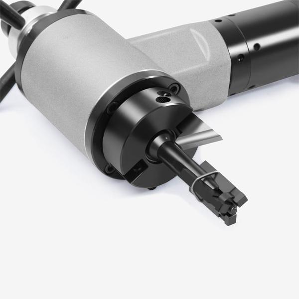 Máquina de empalme de tuberías eléctricas de 240 V montada internamente para la preparación de soldaduras de perforación pequeña