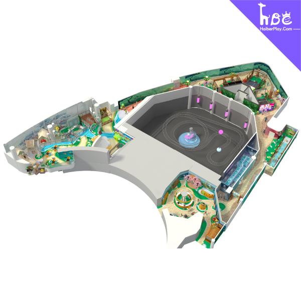 Indoor Play Zone Equipment Fun Safe Playground For Children