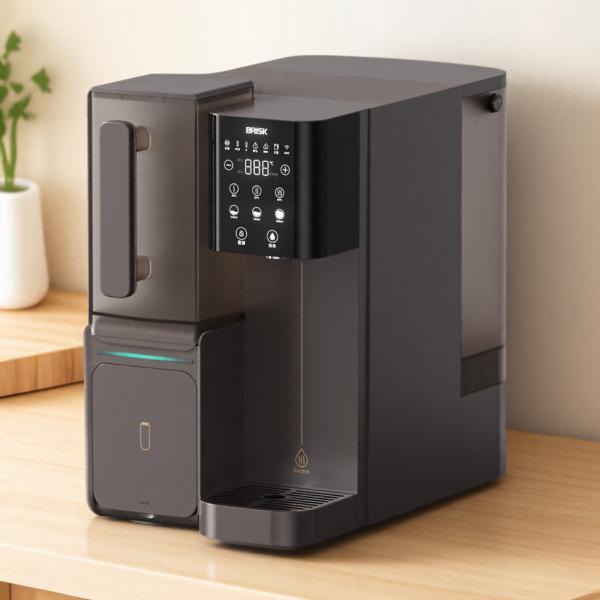 安全な飲料水と軟水のための、キッチン、アパート、ワークスペース向けの簡単設置型コンパクトRO浄水システム