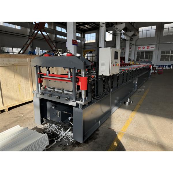 0.35-0.6mm espesor de la cobertura de la anchura 720mm Clip Lock Roof Roll Forming Machine