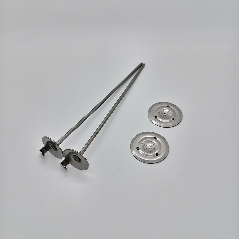 35mm Cupped Head Insulation Pins Galvanized Steel Weld Pins for Ventilation Duct Thermal Insulation Fixing
