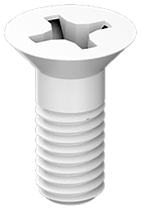 CABEÇA PRINCIPAL DA BANDEJA DO HEXÁGONO CERÂMICO DOS PARAFUSOS AL2O3, PRENDENDO EM AMBIENTES ÁSPEROS ONDE OS MATERIAIS PLÁSTICOS E DE AÇO FALHARIAM