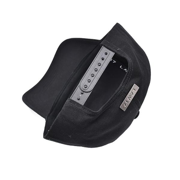 Customize Cotton Five Panel Baseball Cap With Curved Visor Adjustable Strap And Structured Shape
