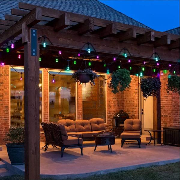 A19 A60 покрасило шарики 2700K Edison электрическая лампочка нити 4 ватт