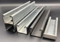 O OEM pulveriza pintou ISO9001 o canal 41x62 do suporte C galvanizado pre