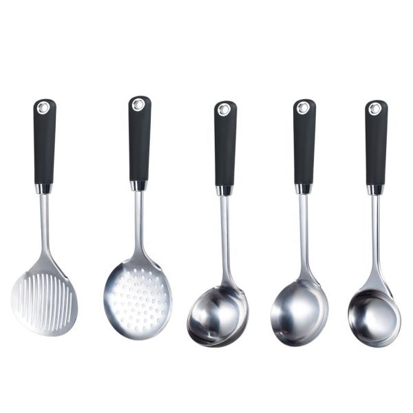 Food Grade Level Kitchen Utensils Set Tool Utensils Mate Stainless Steel Cookware