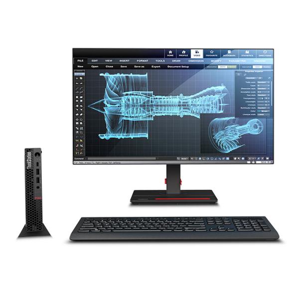 Lenovo ThinkServer P360 Маленькая стойка рабочей станции Мини ПК i5-12500T 16G DDR5 512G T400-4G