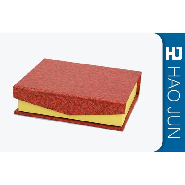 Book Style Recycled Paper Gift Boxes With Magnetic , Gift Wrapping Boxes