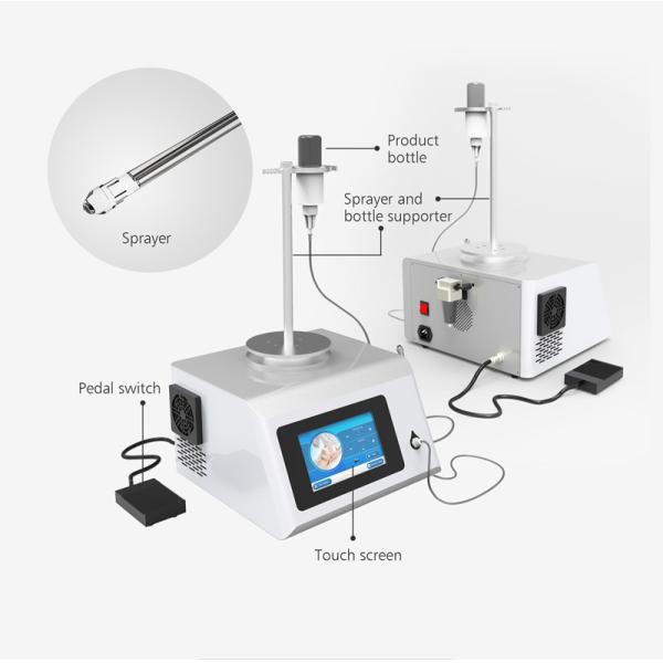 Тройной двигатель оружия брызг слезает чувство глубины проникания машины 0.3-2mm удобное